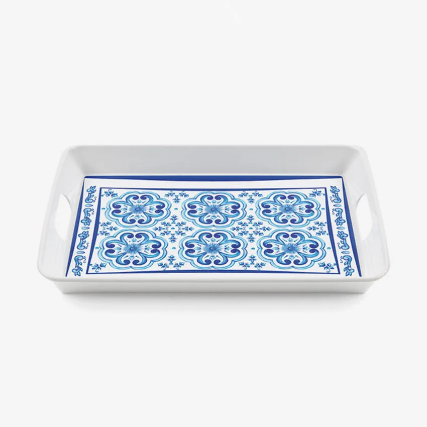 Guzzini | Blues Rectangular Tray With Handles