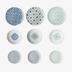 Guzzini | Le Maioliche Place Settings Assorted - Set of 6