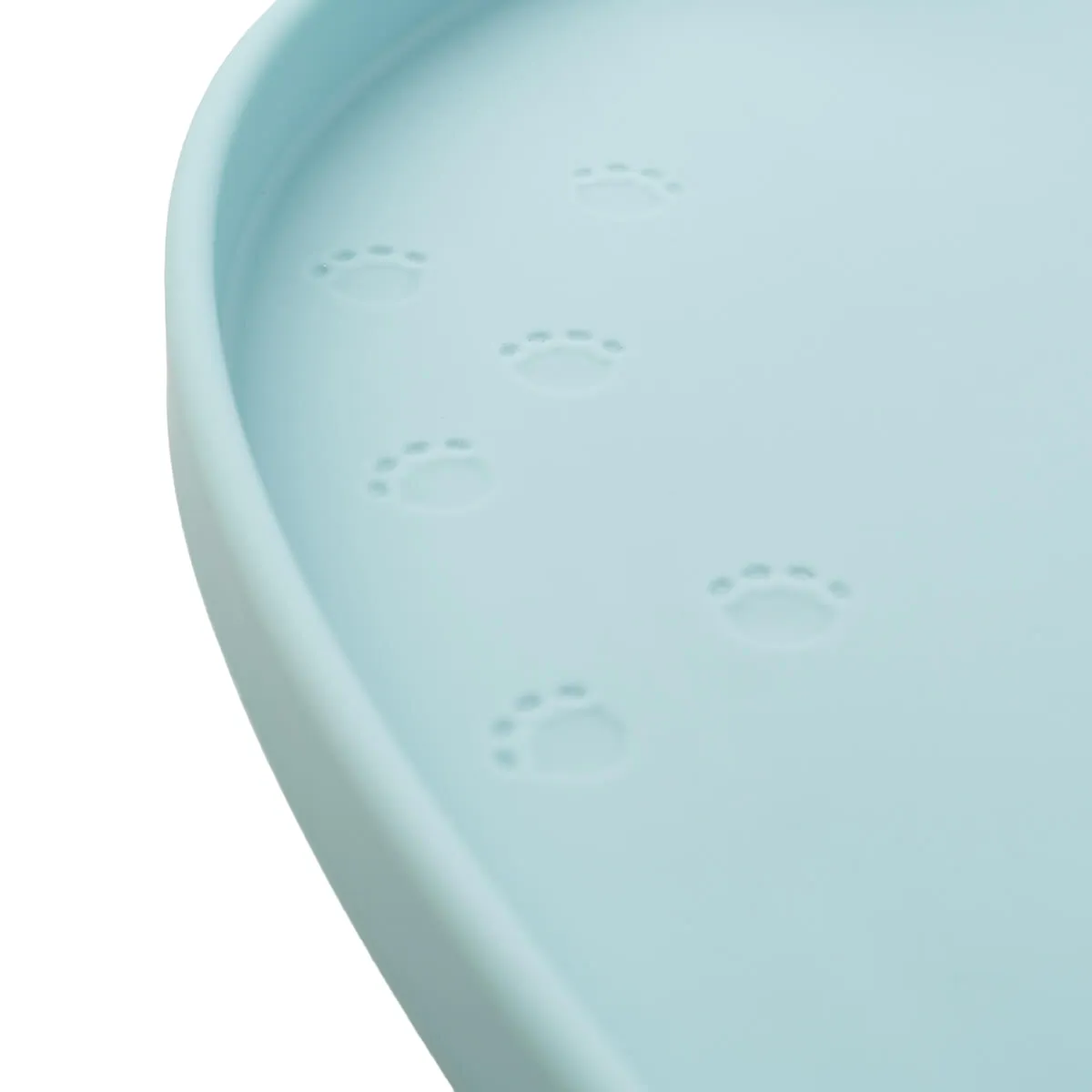 High Edge Silicone Placemat | Elphee | Blue