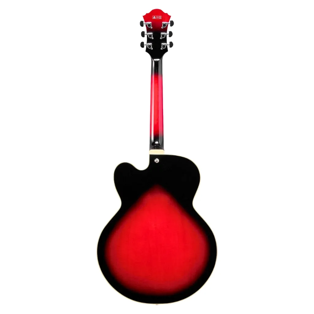 Ibanez AF75 Artcore Guitar - Transparent Red Sunburst