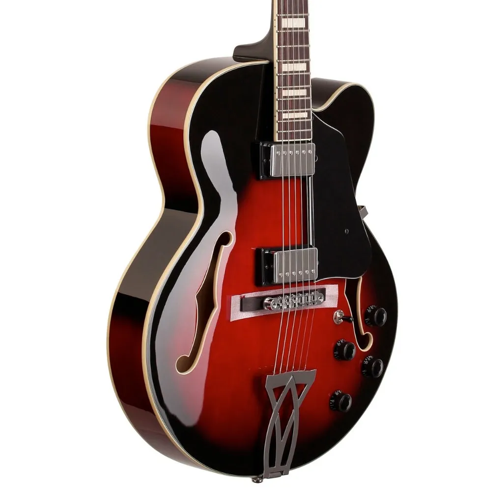 Ibanez AF75 Artcore Guitar - Transparent Red Sunburst