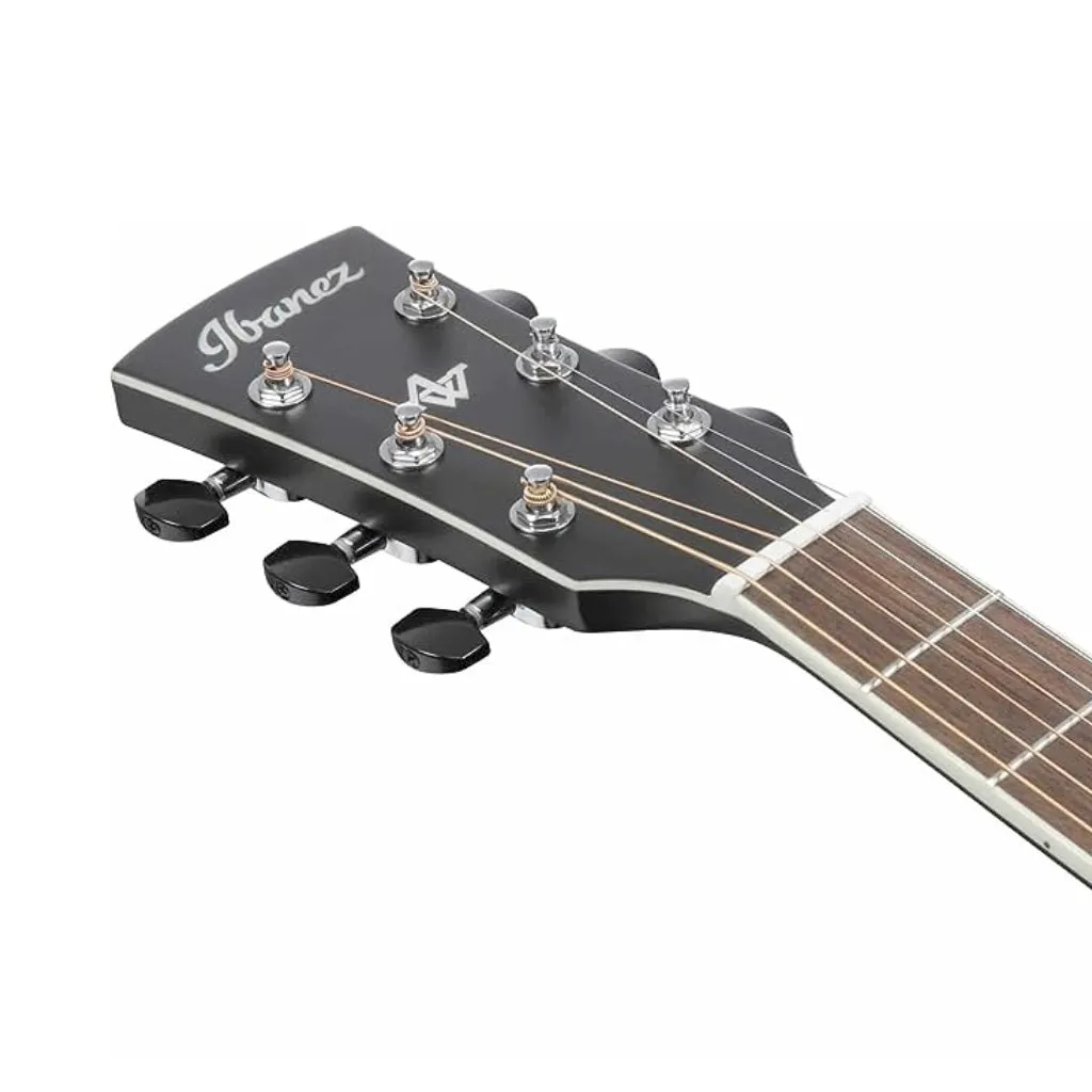 Ibanez AW84 Artwood Acoustic Guitar - Weathered Black Open Pore