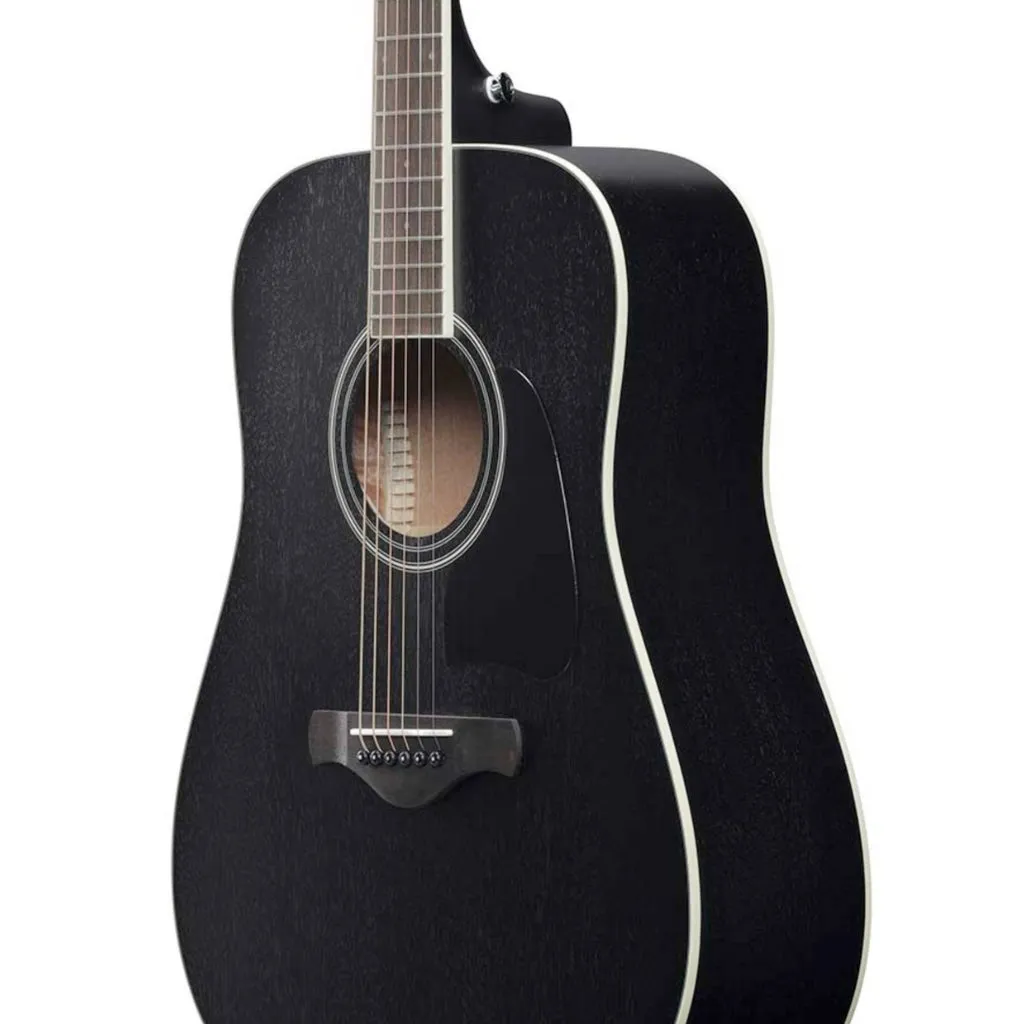 Ibanez AW84 Artwood Acoustic Guitar - Weathered Black Open Pore