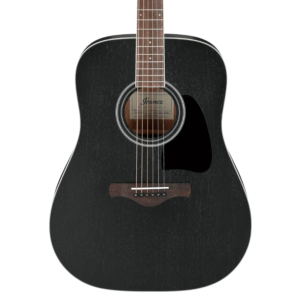 Ibanez AW84 Artwood Acoustic Guitar - Weathered Black Open Pore