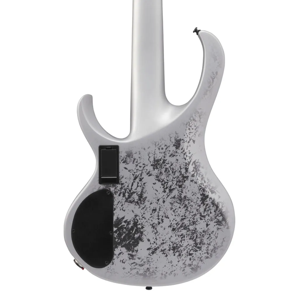 Ibanez BTB25TH5SLM 5 String Electric Bass Guitar Silver Blizzard Matte