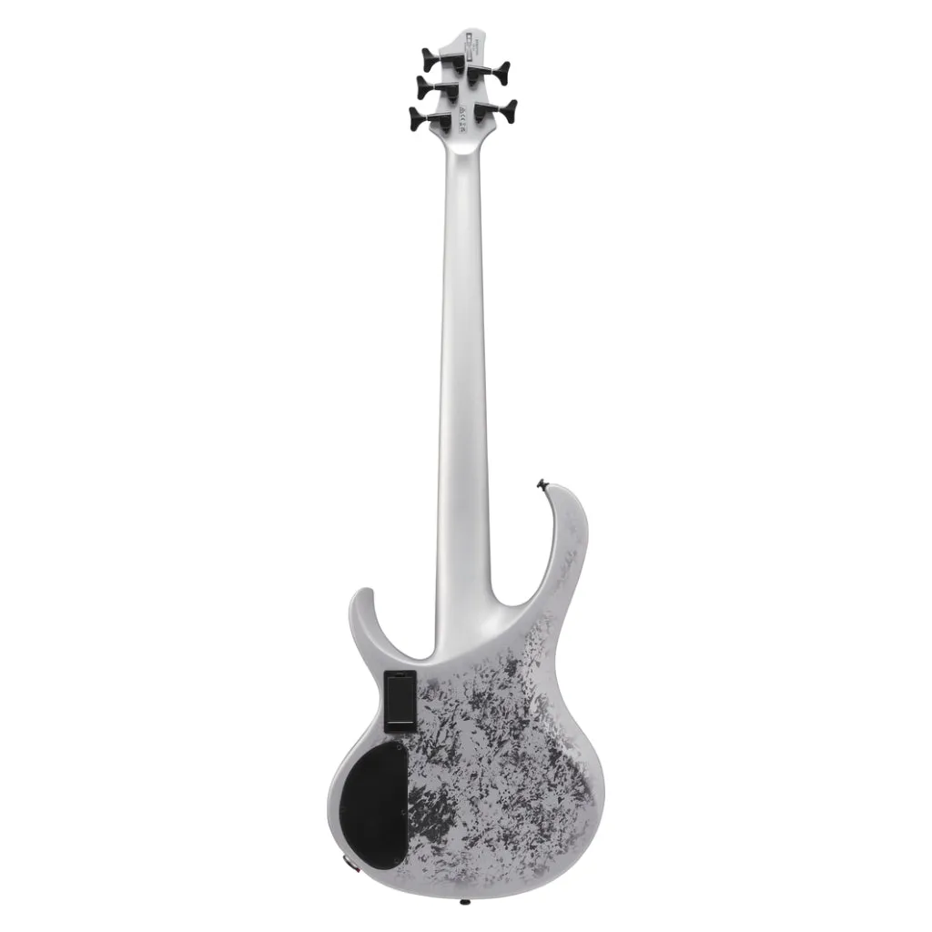Ibanez BTB25TH5SLM 5 String Electric Bass Guitar Silver Blizzard Matte