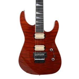 Jackson Custom Shop Quilt Top Soloist - Root Beer Trans