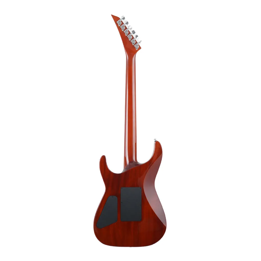 Jackson Custom Shop Quilt Top Soloist - Root Beer Trans