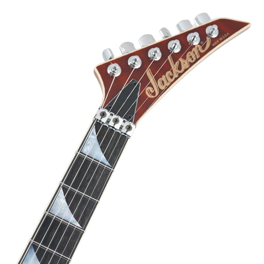 Jackson Custom Shop Quilt Top Soloist - Root Beer Trans
