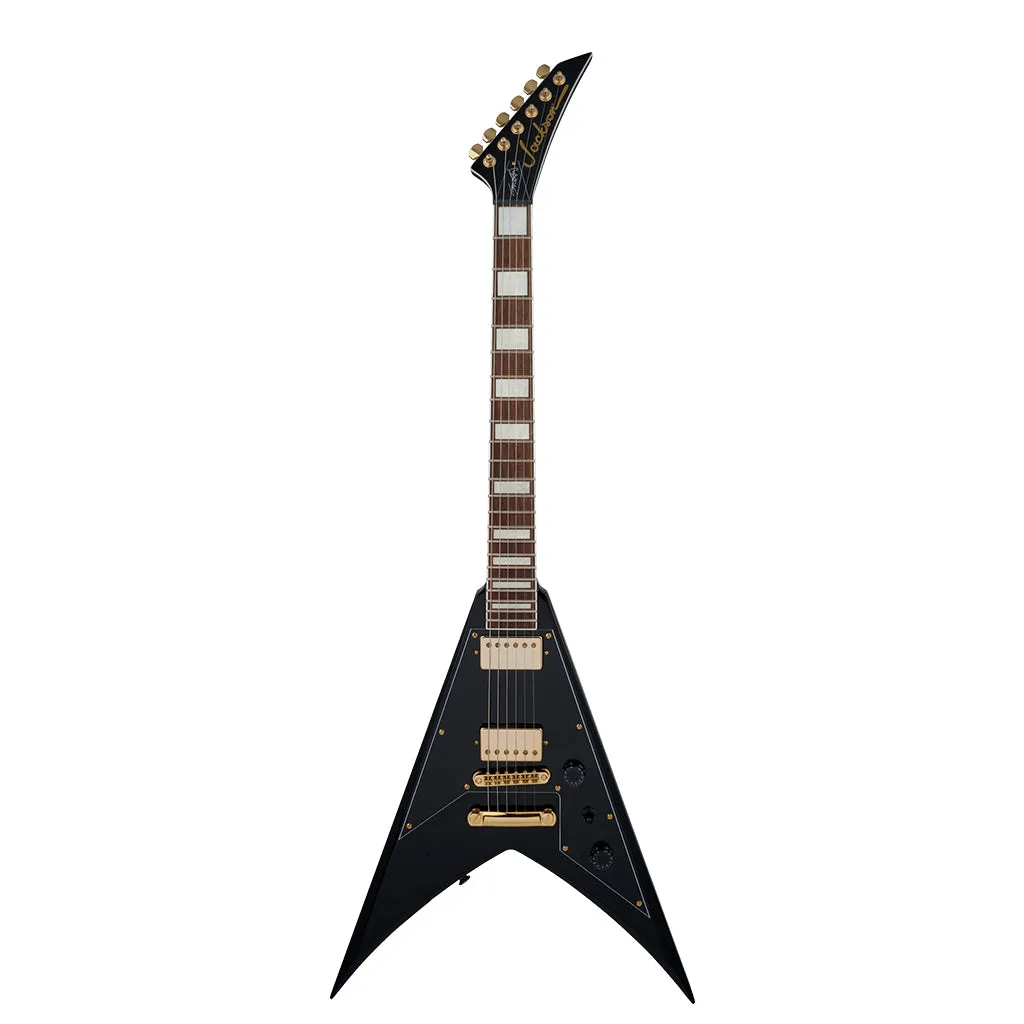Jackson X Series Scott Ian King V KVXT Electric Guitar Laurel Fingerboard Gloss Black