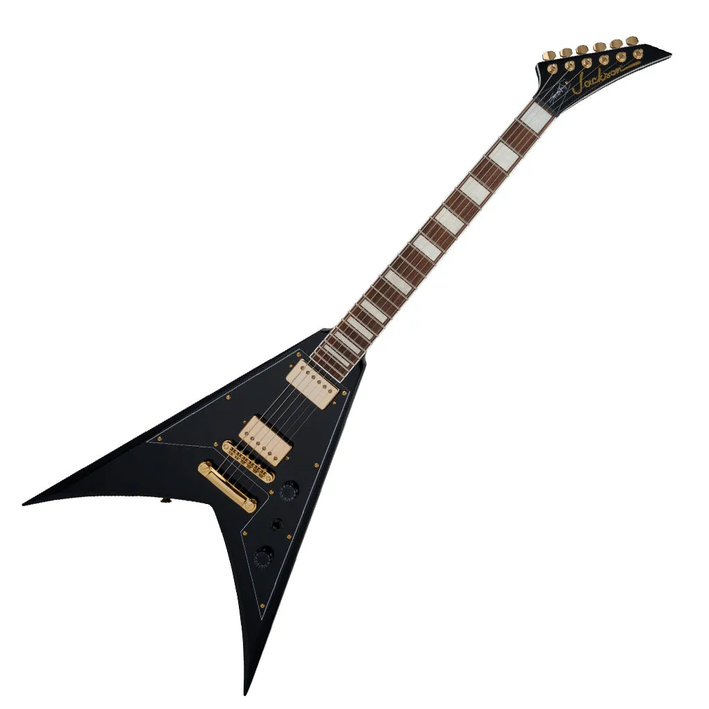 Jackson X Series Scott Ian King V KVXT Electric Guitar Laurel Fingerboard Gloss Black