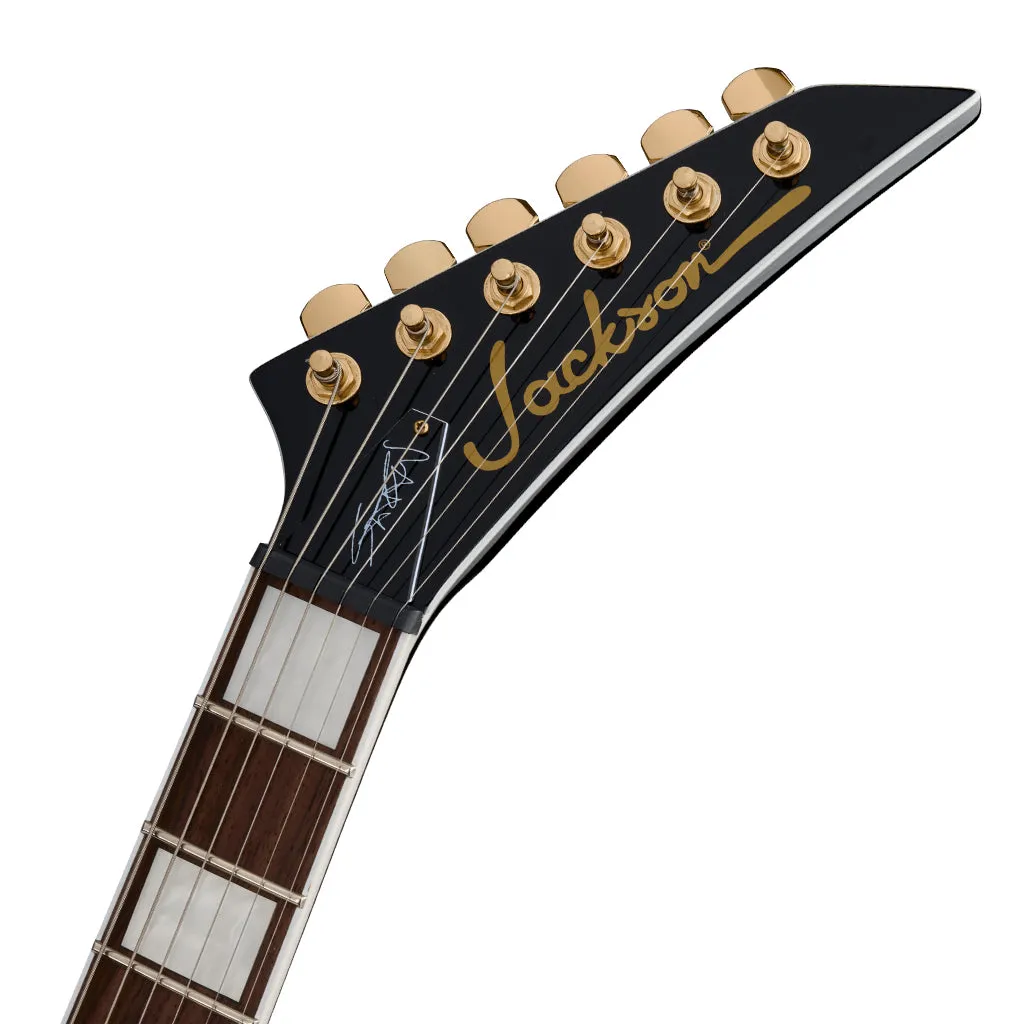 Jackson X Series Scott Ian King V KVXT Electric Guitar Laurel Fingerboard Gloss Black