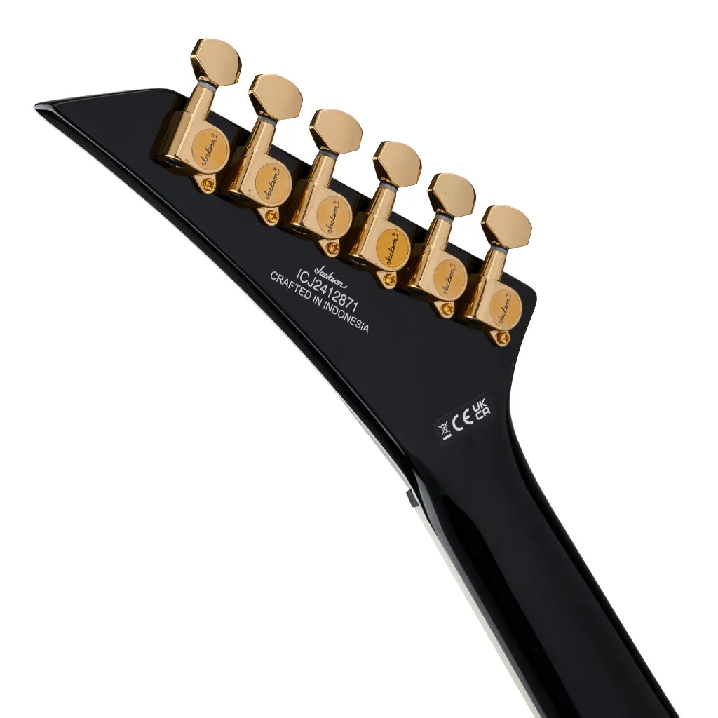 Jackson X Series Scott Ian King V KVXT Electric Guitar Laurel Fingerboard Gloss Black
