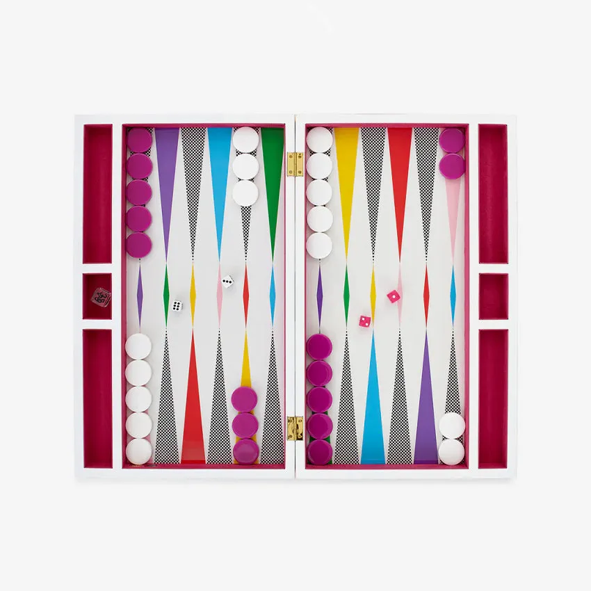 Jonathan Adler | Checkerboard Backgammon Set (Multi)