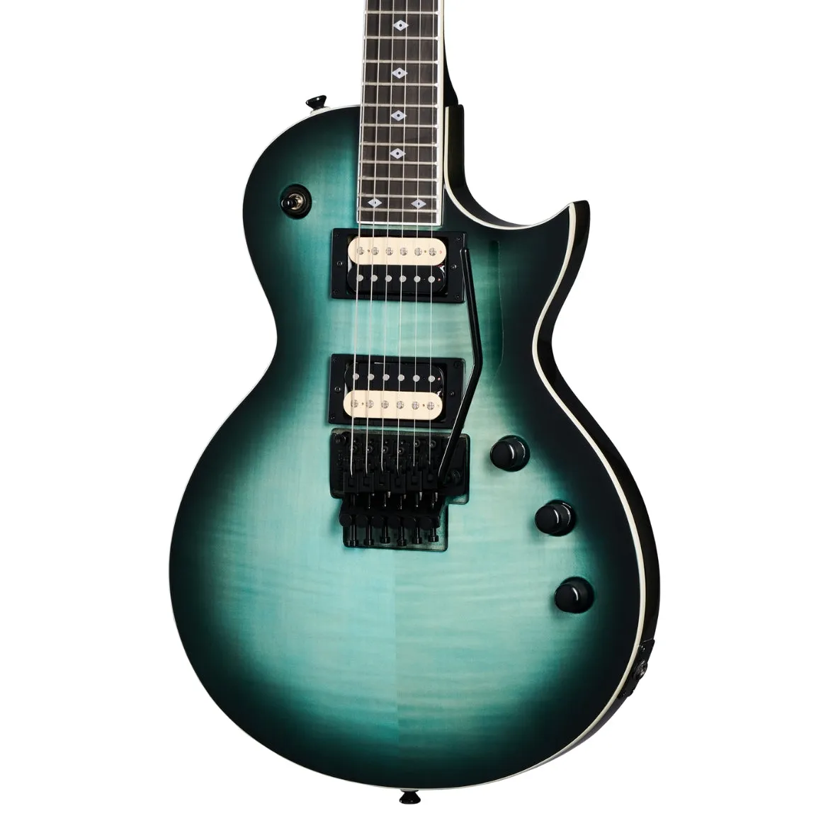 Kramer Assault Figured Electric Guitar - Caribbean Blue Perimeter