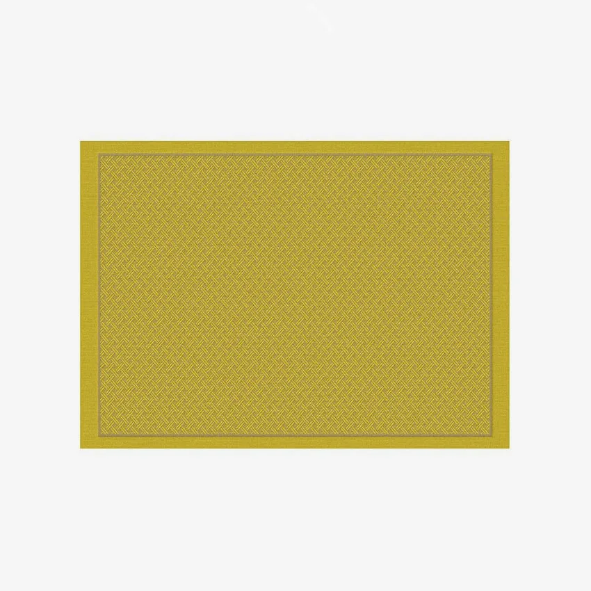 Le Jacquard Franais | Osmose Tressage Coated Placemat