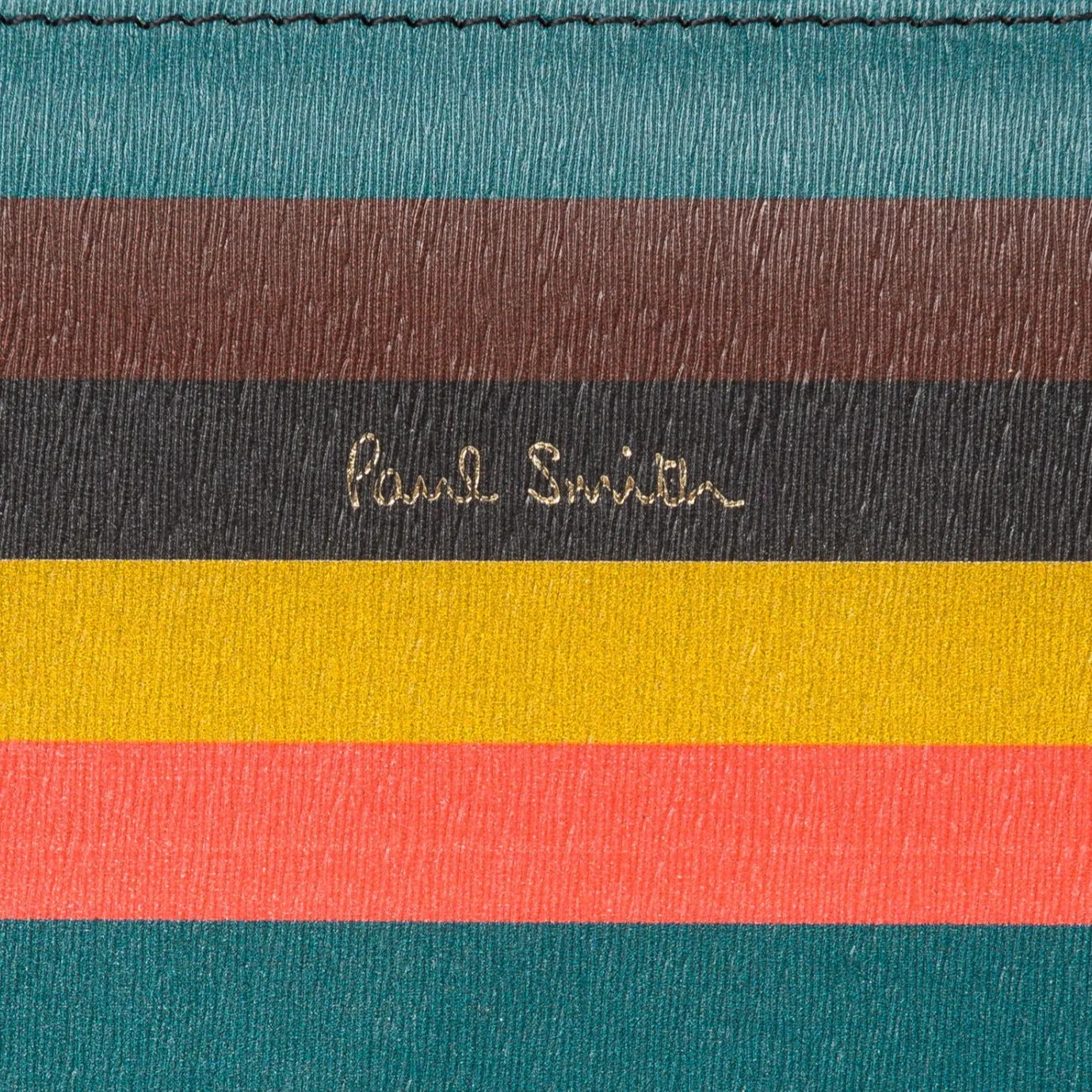 Leather Macbook Sleeve | Artist Stripe