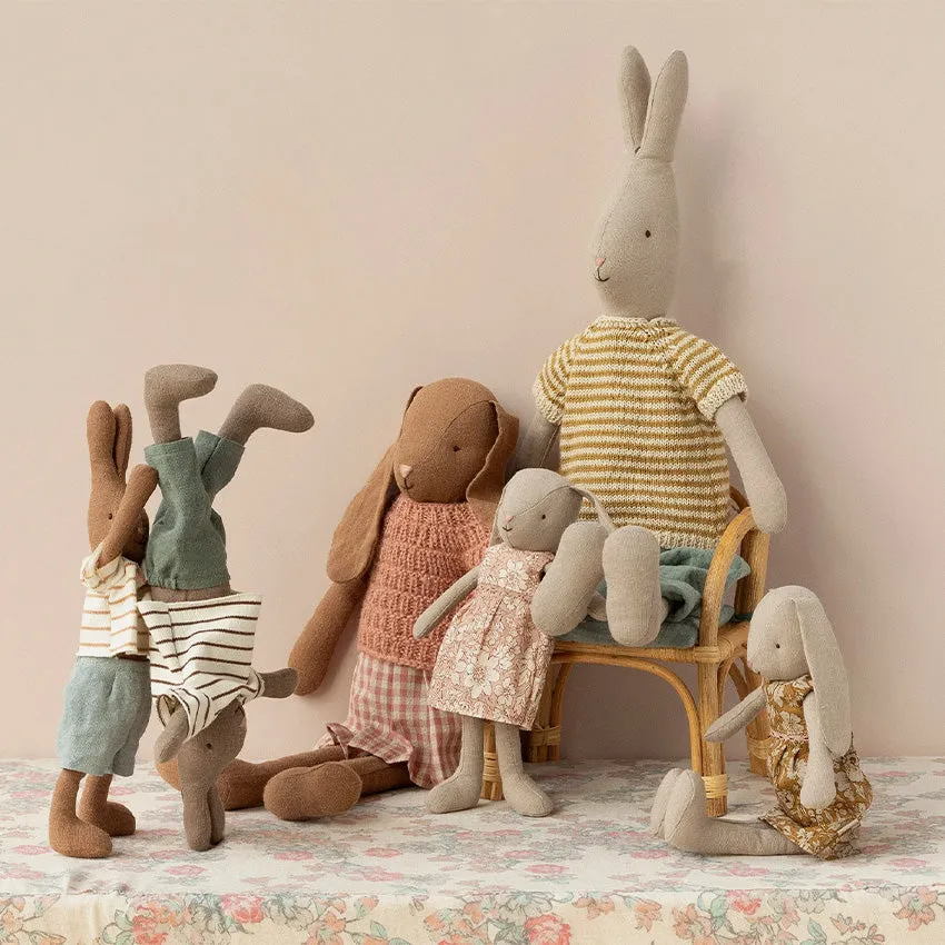 Maileg | Rabbit Striped Blouse & Shorts