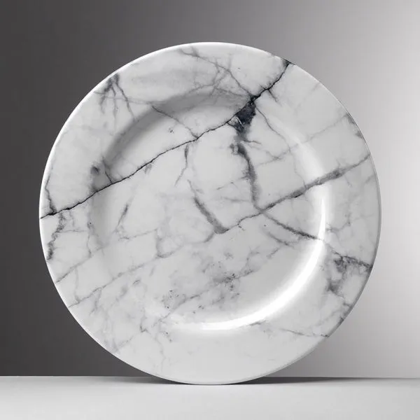 MARIO LUCA GIUSTI Moreschina Salad/Dessert Plate (Set of 6) White
