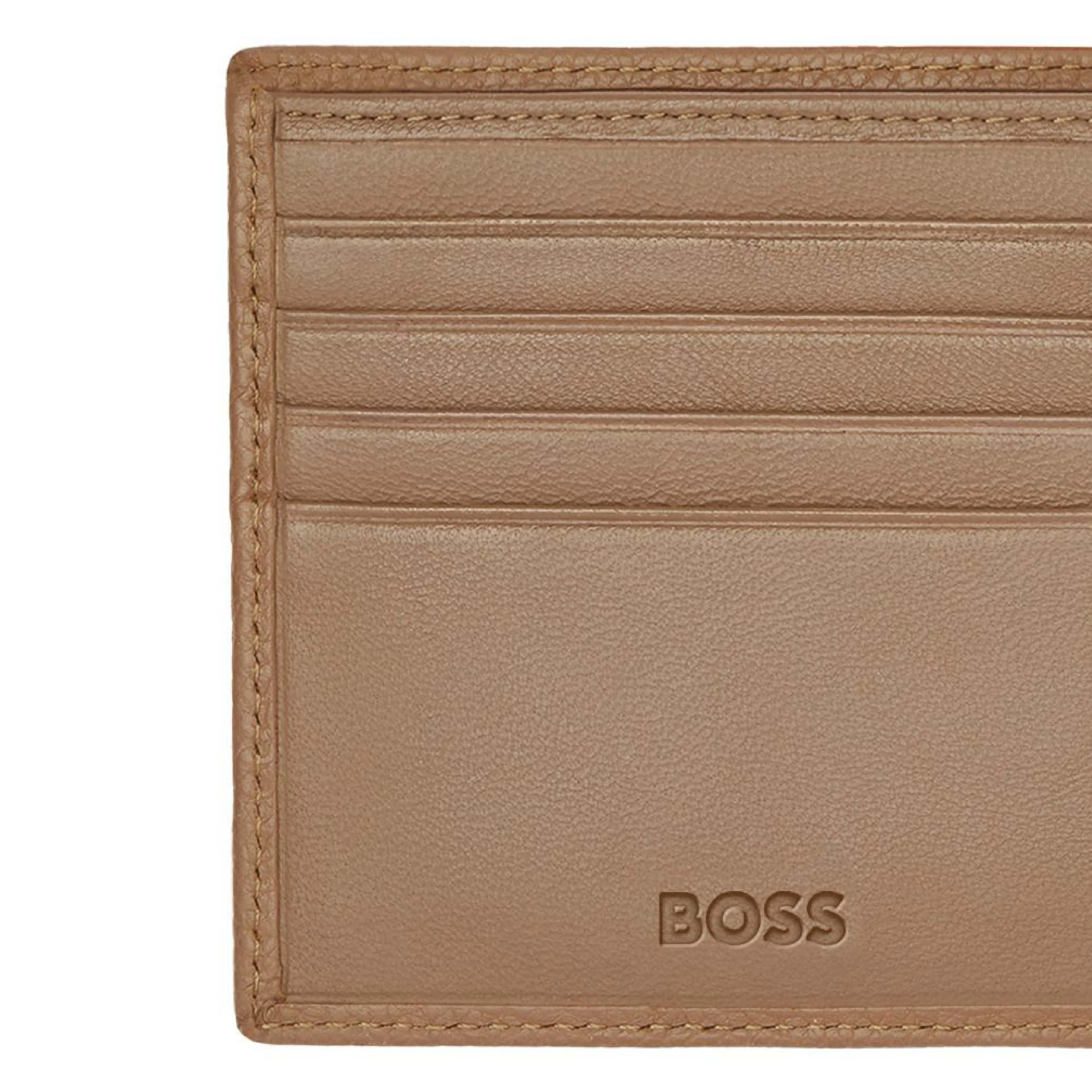 Men's Classic Grained Leather Wallet | Camel