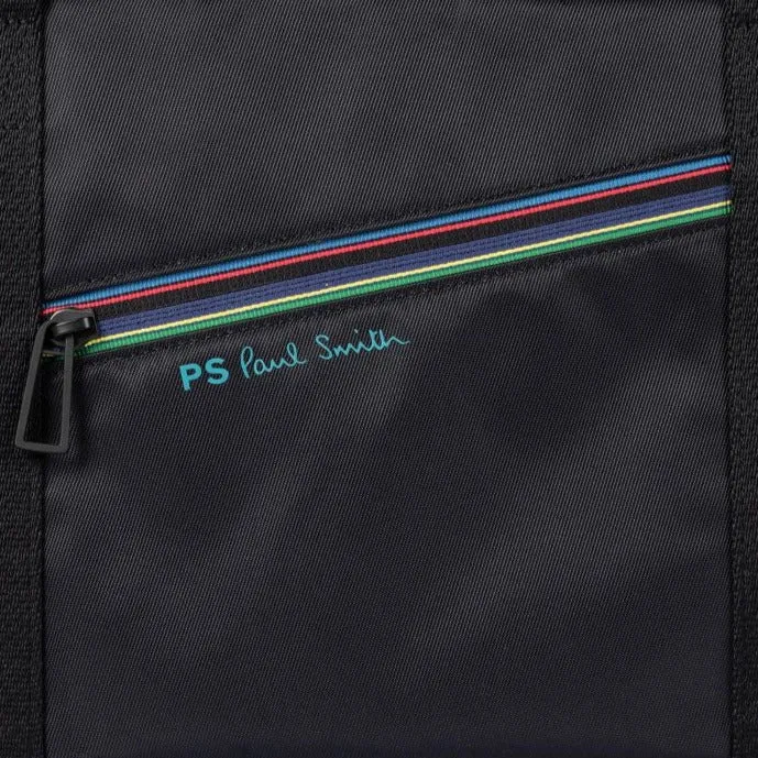 Men's 'Signature Stripe' Weekend Bag | Black
