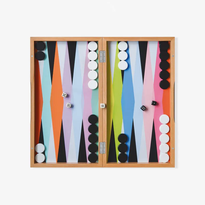 MoMa | Colorful Backgammon Set