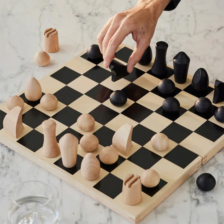 MoMa | Panisa Chess Set Wood