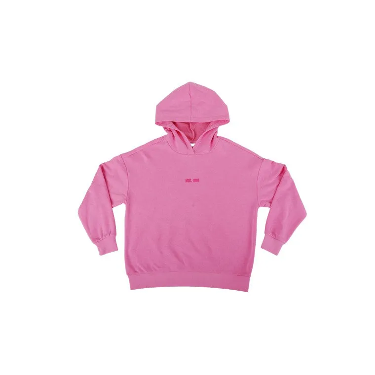 Oversized Hoodie, Pink, Size L
