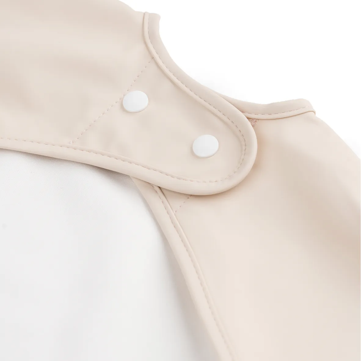 Ozzo Sleeved Pocket Bib | Powder Pink