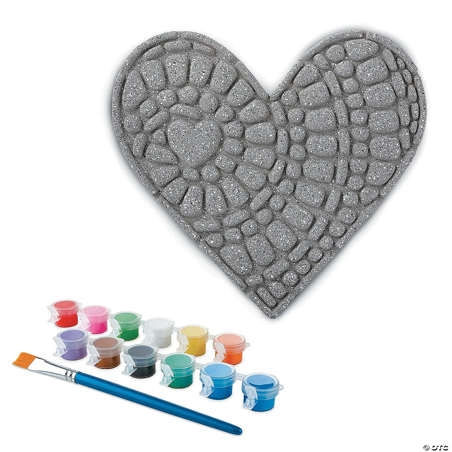 Paint Your Own Stepping Stone - Heart