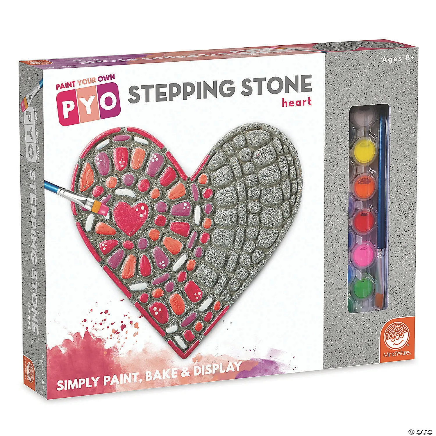 Paint Your Own Stepping Stone - Heart
