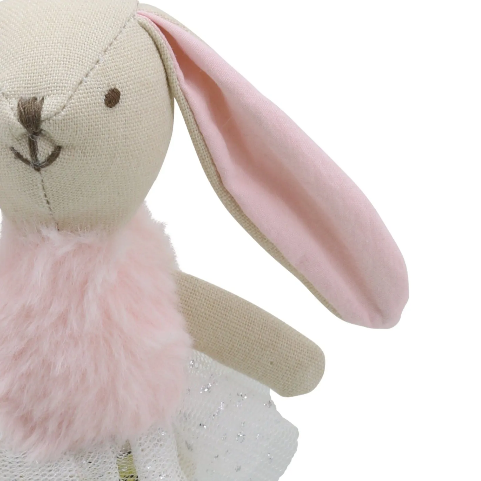 Pink Rabbit Girl Soft Toy