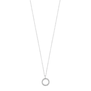Portal Ring Pendant Necklace | Silver Plated