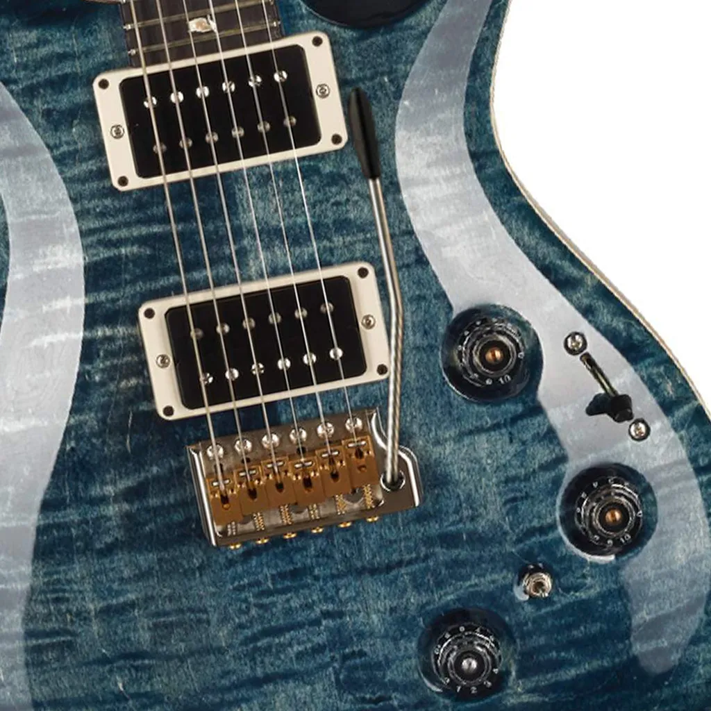 PRS Custom 24 Piezo - Faded Whale Blue - 10 Top