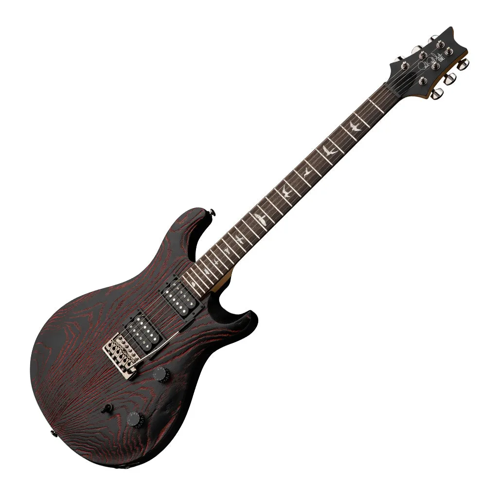 PRS SE CE24 Limited Edition Swamp Ash - Sandblasted Red