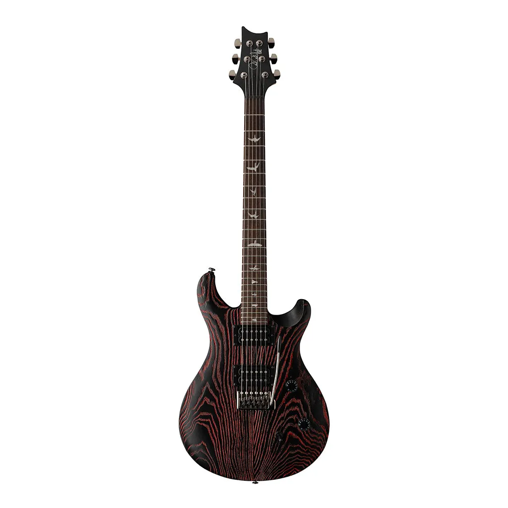 PRS SE CE24 Limited Edition Swamp Ash - Sandblasted Red