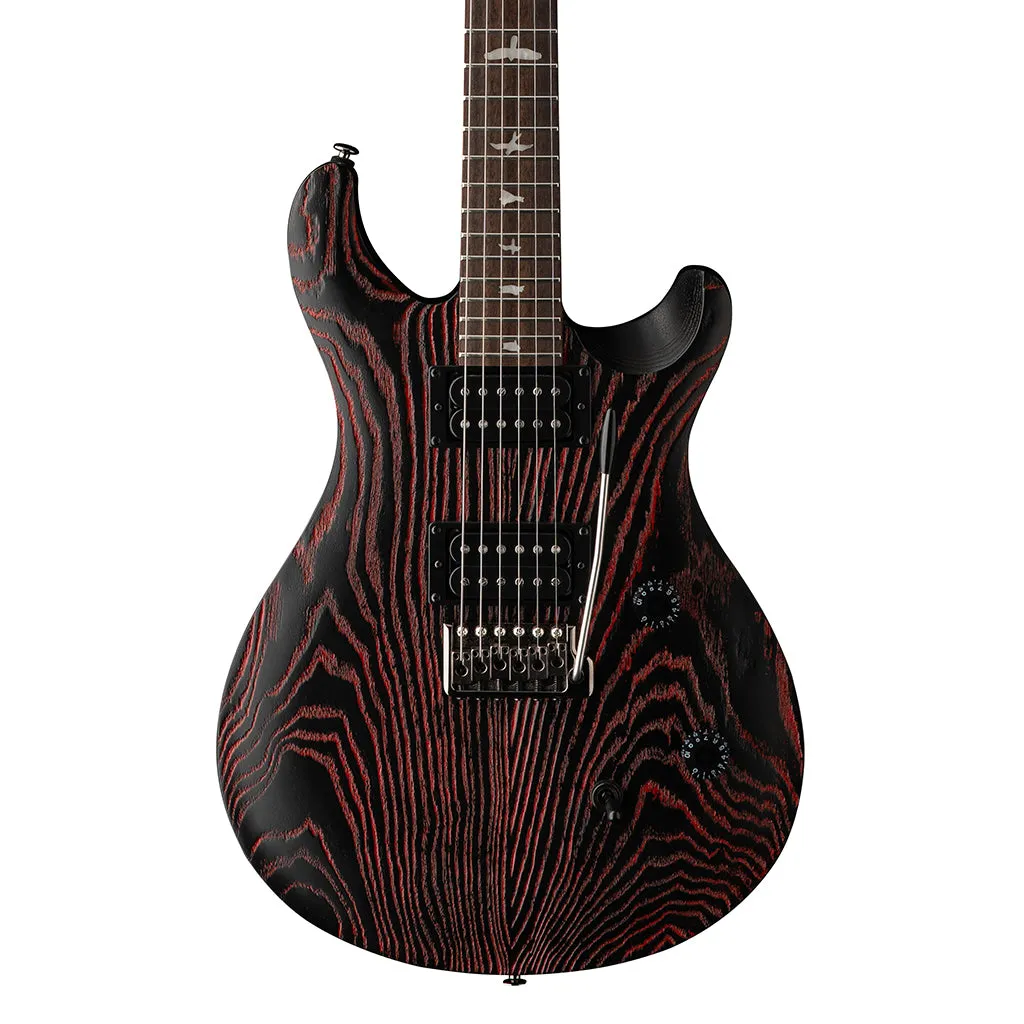 PRS SE CE24 Limited Edition Swamp Ash - Sandblasted Red