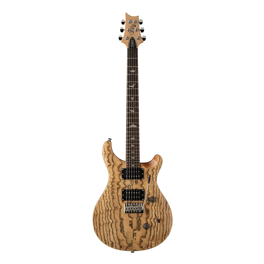 PRS SE Exotic Veneer Limited Edition Custom 24 Swamp Ash Burl - Natural