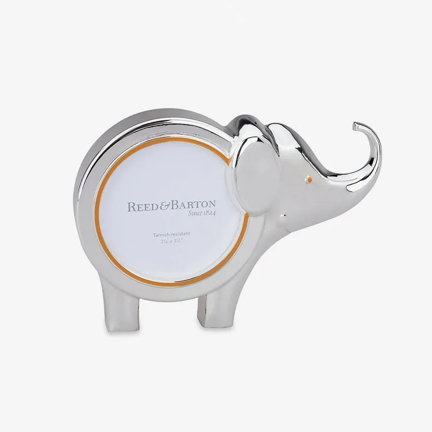 Reed & Barton | Jungle Parade Elephant Round Frame