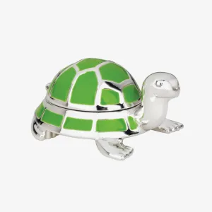 Reed & Barton | Jungle Parade Turtle Tooth Box