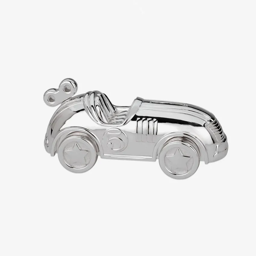 Reed & Barton | Race Car Coin Bank