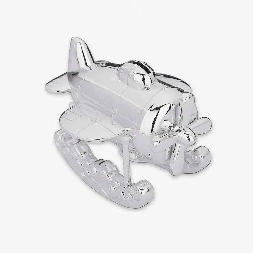 Reed & Barton | Zoom Zoom Airplane Coin Bank