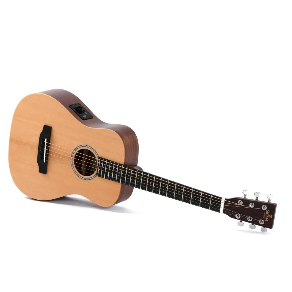 Sigma TM-12E Travel Guitar - Spruce/Mahogany   EQ/Gigbag
