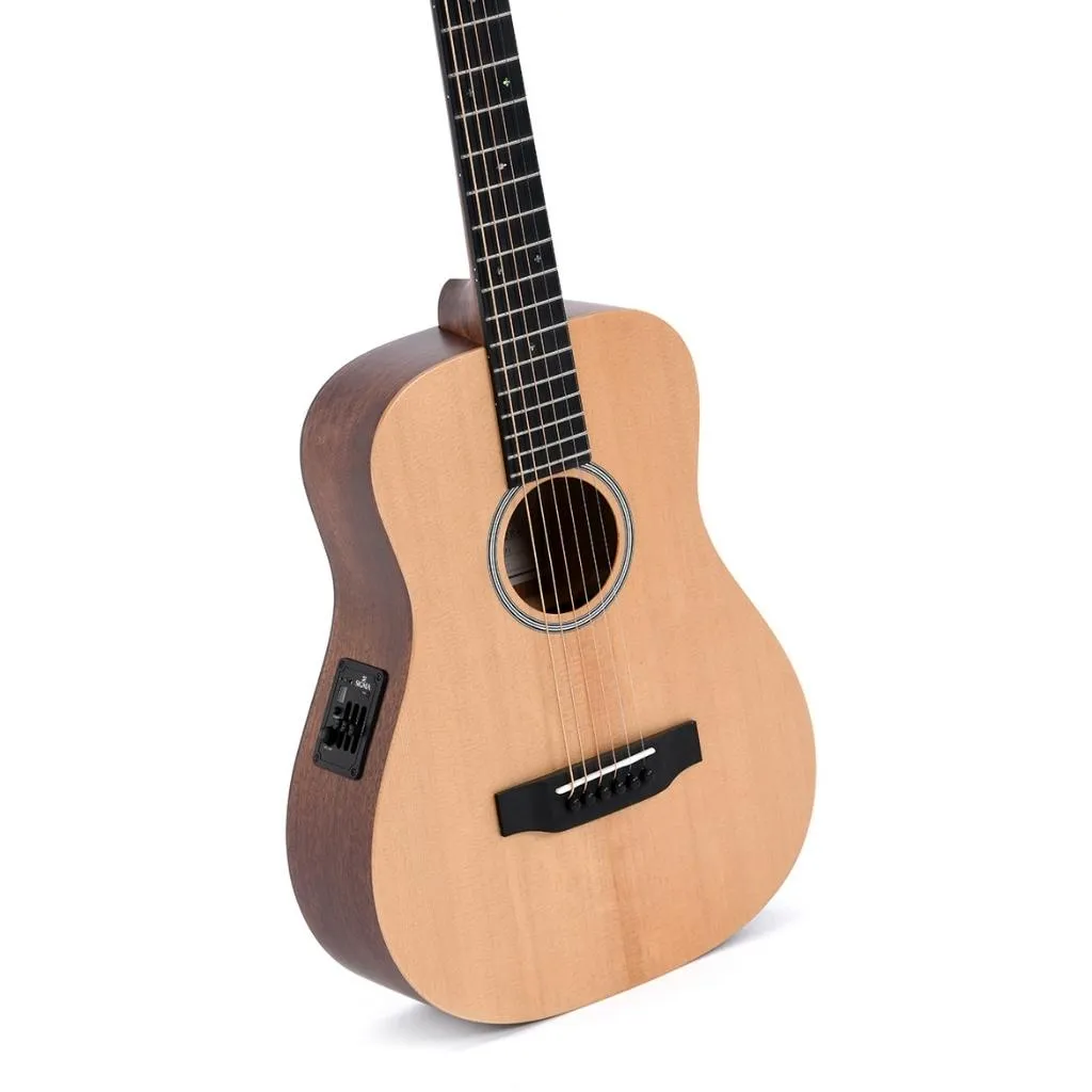 Sigma TM-12E Travel Guitar - Spruce/Mahogany   EQ/Gigbag