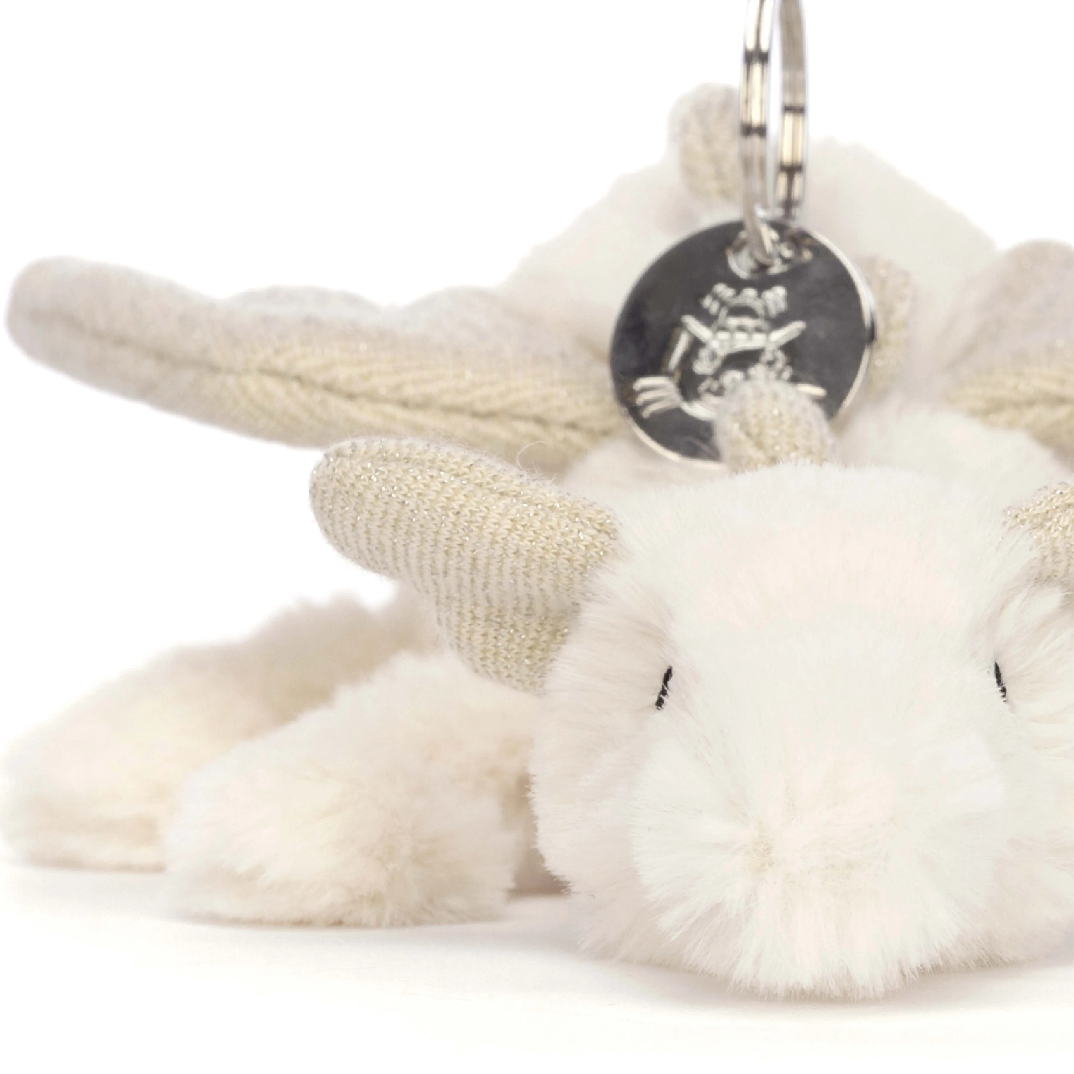 Snow Dragon Bag Charm