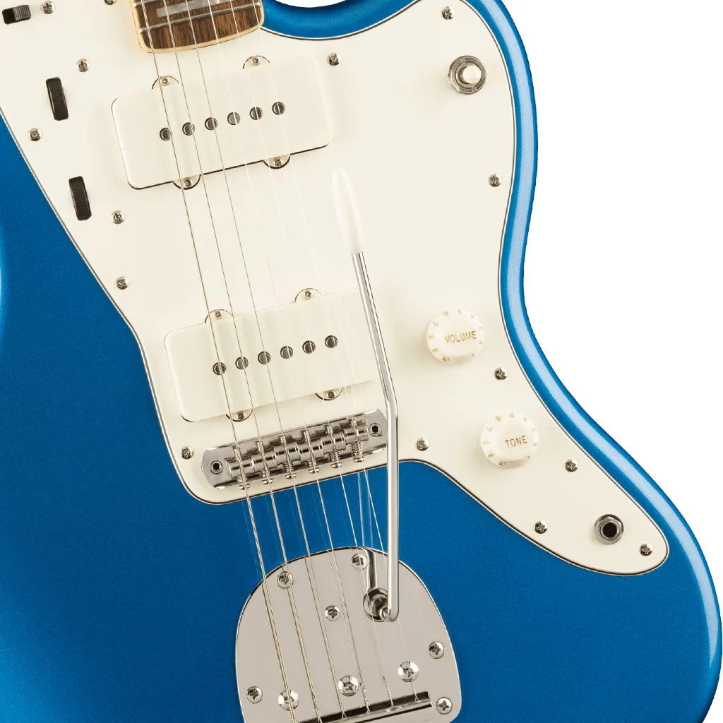 Squier FSR Classic Vibe '70s Jazzmaster, Laurel Fingerboard, Parchment Pickguard, Matching Headstock, Lake Placid Blue