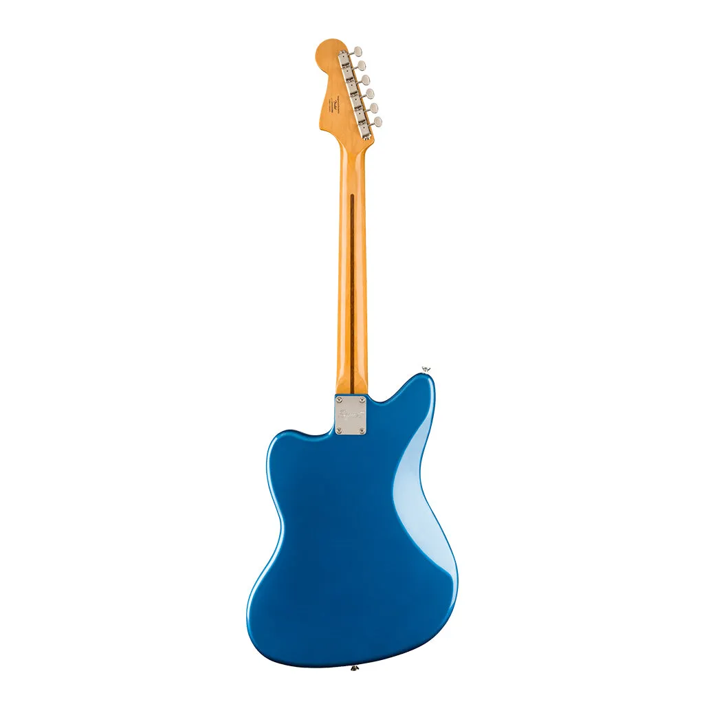Squier FSR Classic Vibe '70s Jazzmaster, Laurel Fingerboard, Parchment Pickguard, Matching Headstock, Lake Placid Blue