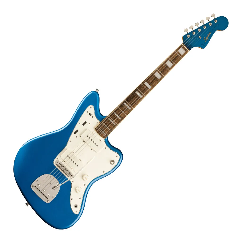 Squier FSR Classic Vibe '70s Jazzmaster, Laurel Fingerboard, Parchment Pickguard, Matching Headstock, Lake Placid Blue
