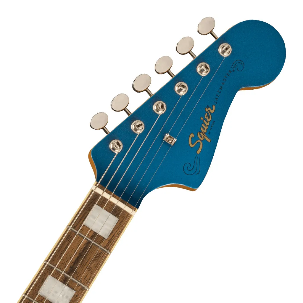 Squier FSR Classic Vibe '70s Jazzmaster, Laurel Fingerboard, Parchment Pickguard, Matching Headstock, Lake Placid Blue