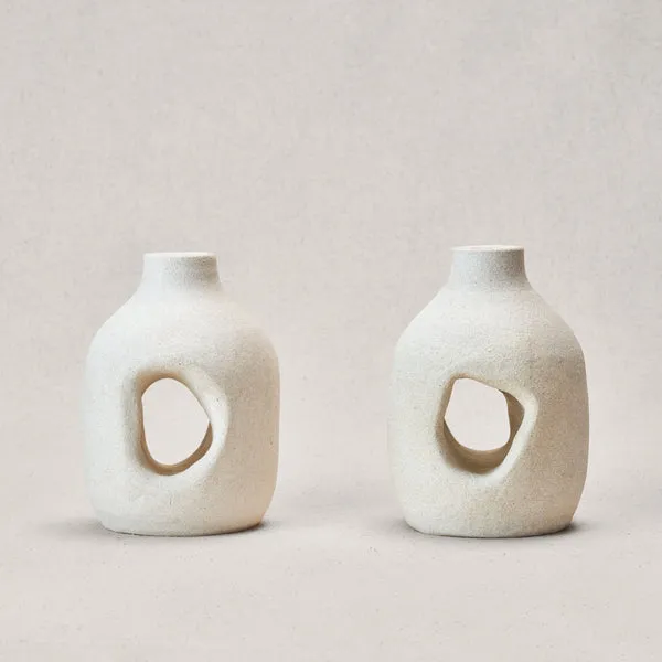 Style Union Home | Elsie Bookends - Small - Raw Blanc
